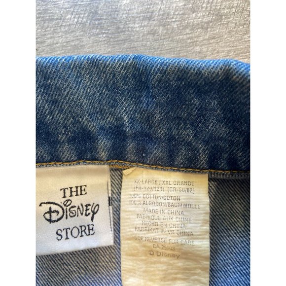Vintage Walt Disney Embroidered Denim Jacket - Picture 6 of 10